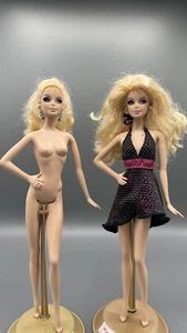 Lote 2 Muñecas Barbie Modelo Muse 2003 Desnuda - Imagen 1 de 9