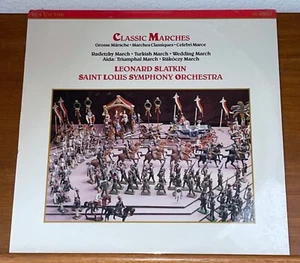 Vtg. New! 1989 RCA Victor "Classic Marches" Leonard Slatkin St. Louis Orchestra - Imagen 1 de 2