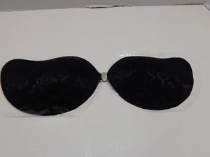 Doublju Black Stick-on Strapless Bra B-C, New - Picture 1 of 4