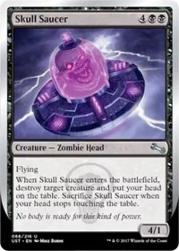 Skull Saucer ~ Near Mint Unstable MTG Magic UltimateMTG Black Card - Image 1 of 1