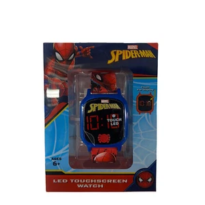 NEW Spiderman LED Touchscreen Kids Watch Boys Spider Man Watch - Picture 1 of 3