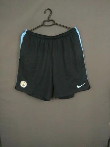 Manchester City Shorts Size XXL Mens Football Soccer Nike 913286-477 ig93 Cover