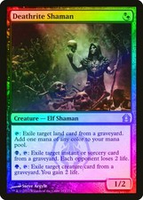 Deathrite Shaman FOIL Return to Ravnica NM Black Green Rare MTG CARD ABUGames