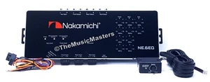 Nakamichi NE6EQ Car Audio EQ 6 Band Equalizer Electronic Sub Crossover Network - Picture 1 of 20