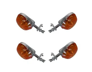 Winkers Complete Set of 4 Front & Rear For Yamaha DT 50 M 1978-1981 - Picture 1 of 2