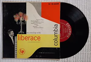 LIBERACE An Evening With Orig '53 COLUMBIA Mono 1B/1C DG Mono 10 Inch Vinyl EX - Foto 1 di 2