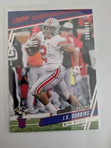 🏆 2020 Panini Prestige Red Xtra Points /399 J.K. JK DOBBINS RC #244 OHIO STATE - Bild 1 von 1