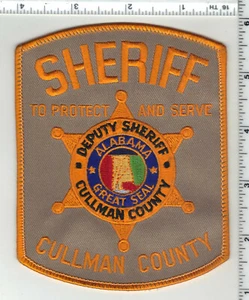 Cullman County Sheriff (Alabama) 3rd Issue Shoulder Patch - Picture 1 of 1