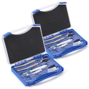 Dental Alta y Baja Velocidad Kit de Pieza de Mano de 4/2 Agujero Set Handpiece - Picture 1 of 11