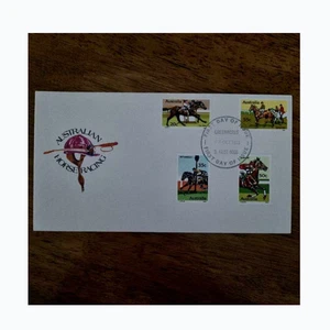 1978 Australia Horse Racing FDC – Royal Australian Post Office First Day Cover - Picture 1 of 2
