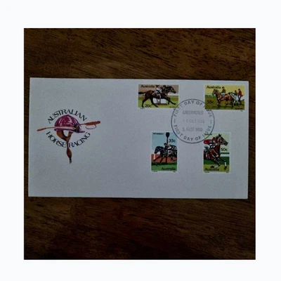 1978 Australia Horse Racing FDC – Royal Australian Post Office First Day Cover - Image 1 of 2