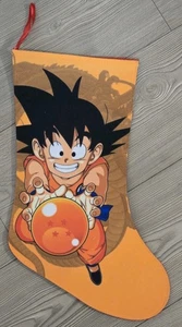 RARO Dragonball Z Medias de Navidad Goku Anime Fieltro de Vacaciones - Imagen 1 de 3