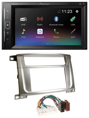 Pioneer DAB MP3 2DIN Bluetooth USB Autoradio für Lexus LX-470 (2003-2007) - Bild 1 von 4