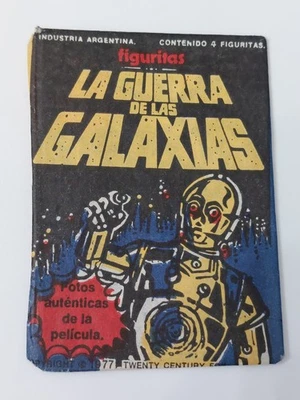 1977 年 Stani 阿根廷星球大战密封包,第 1 种,裸背,非常罕见! — 第 1/4 张图片