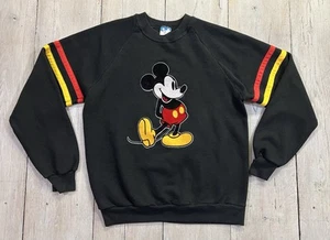 Sudadera de Colección Años 80 Disney Personaje Moda Mickey Mouse Cuello Redondo Talla Grande - Imagen 1 de 5