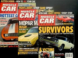 MUSCLE CAR REVIEW MAGAZINE SET OF THREE - Bild 1 von 4