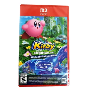 KIRBY AND THE FORGOTTEN LAND -NINTENDO SWITCH 2 - NEW / SEALED - Picture 1 of 6