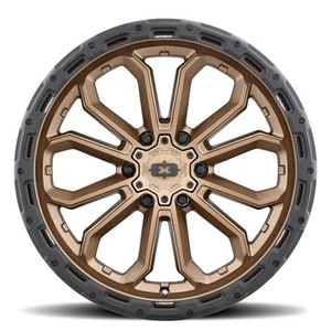 16x8 Bronze Wheels Vision 405 Korupt 6x5.5/6x139.7 0 (Set of 4)  110 - Picture 1 of 3