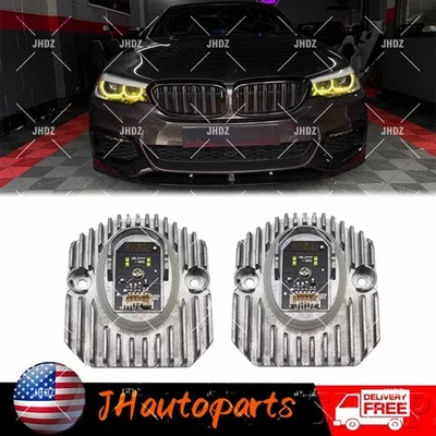 Yellow DRL LED Module FOR BMW G30 530i 530iX 540i 540iX 2017-2020 Plug and Play Foto 1 de 2