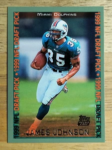 1999 Topps #335 James Johnson RC - Picture 1 of 2