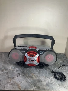 Sony Xplod CFD-G505 AM/FM Radio, CD Player, Boom Box Mega Bass - Picture 1 of 9