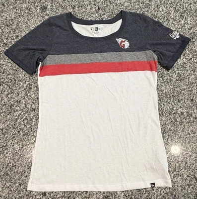 New Era Cleveland Guardians MLB Shirt Red White And Blue Size Medium - Image 1 of 4