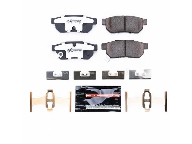 Juego de pastillas de freno trasero para Honda Prelude 1985-1991 1986 1987 1988 1989 1990 PM478TB Foto 1 de 1