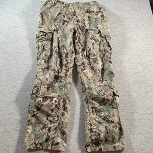 Pantalone Uomo Navy Divisa da Lavoro Tipo III Medium Regular Mimetico Ripstop Cargo Milit - Foto 1 di 13