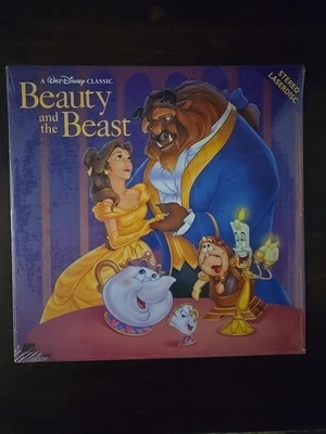 Beauty And The Beast LASERDISC - Walt Disney Classic NEW SEALED - Image 1 of 4