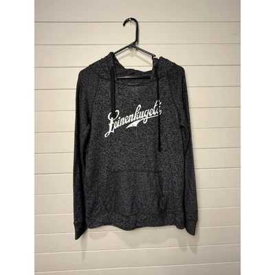 Camp David Leinenkugels Graphic Hoodie Charcoal Heathered Women's Size Medium - Image 1 of 4