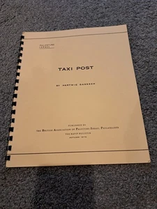 Palästina Israel Taxipost Hartwig Danesch 1976 Buch - Bild 1 von 6