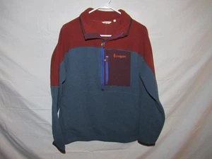Cotopaxi Men's Multi-Colored 1/2 Zip Up Long Sleeve Fleece Jacket Size M - Picture 1 of 4