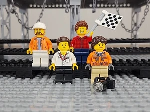 LEGO Mercedes AMG Pertonas Minifigures Team Manager Camera Woman Race Fan 75883 - Picture 1 of 9