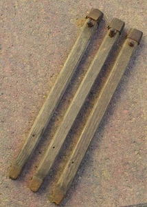 Imperial German WWI Woods Tent Pegs Set of 3 pcs Original War Relic - Picture 1 of 10