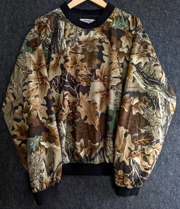 Vintage Wrangler Rugged Wear Windbreaker Mens L Advantage Camouflage Pullover - Picture 1 of 8