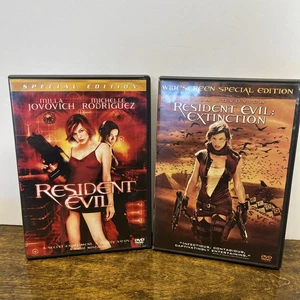 Resident Evil & Resident Evil Extinction special edition dvd  - Picture 1 of 3