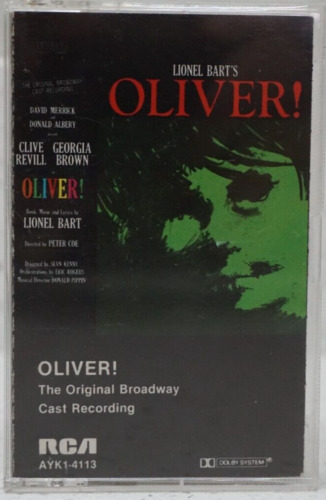 Oliver! Original Broadway Soundtrack Kassette 1981 Oliver RCA AYK1-4113