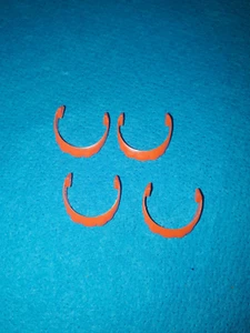 Playmobil 4 x Bart Bärte Kinnbart orange Western ACW Set top - Bild 1 von 1
