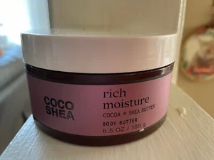 COCO SHEA RICH MOISTURE BODY BUTTER 6.5 OZ- BATH & BODY WORKS - Picture 1 of 1