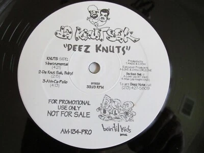 DA KNUT SAK "Deez Knuts" Los Angeles 1992 Near Mint (24) Foto 1 de 2