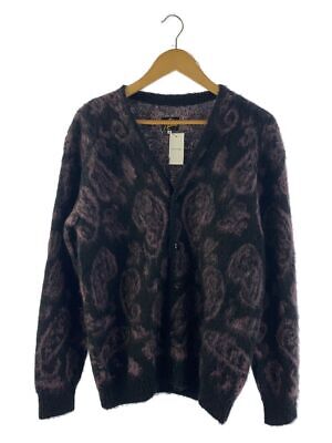 Needles Cardigan 22AW Mohair Solid (Thick M Purple LQ276 Needles Cardigan 22AW Mohair Solid (Thick M Purple LQ276
