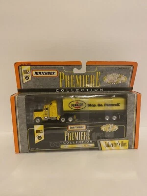 NEW Matchbox Premiere Collection Rigs Series 2, Kenworth 40ft - PENNZOIL - Image 1 of 4