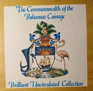 BAHAMAS 1989 BRILLIANT UNCIRCULATED SET GREAT COINAGE - Bild 1 von 11