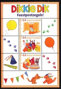 DIKKIE DIK - PERSOONLIJK POSTZEGELVELLETJE                                 PP249 - Imagen 1 de 1
