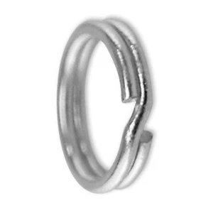 25x STERLING SILVER 7mm Split Ring Charm Links keyring easy to attch your charms - Picture 1 of 1