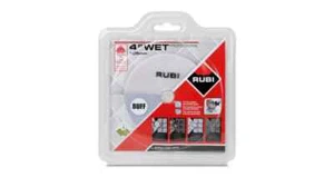 Rubi Tools Resin Wet Polishing Pad BUFF 4 In. - Picture 1 of 1