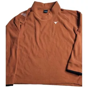 2818 Vintage Pro-Edge University of Texas UT Longhorns Fleece Pullover XL - Picture 1 of 8