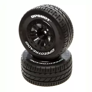 Duratrax # 2934 SpeedTreads Upshot SC Tire MTD Black: TRA SL F (2) - Picture 1 of 1