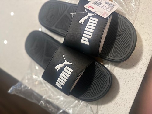 Sandalo PUMA unisex cool gatto a V nero bianco taglie: 10 11 12