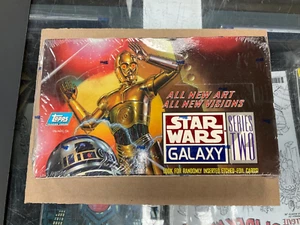 Star Wars Galaxy Topps 1994 caja de tarjetas coleccionables serie 2 sellada - Imagen 1 de 5